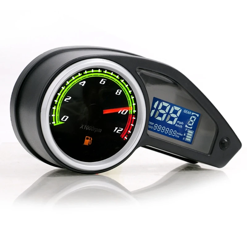 

Multifunctional Motorcycle Dashboard Digital Speedometer Water Thermometer