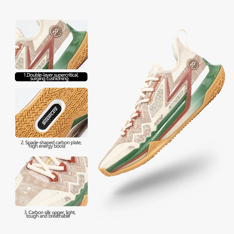 361 Degrees BIG3 3.0 Future Men Basketball Shoes Wear