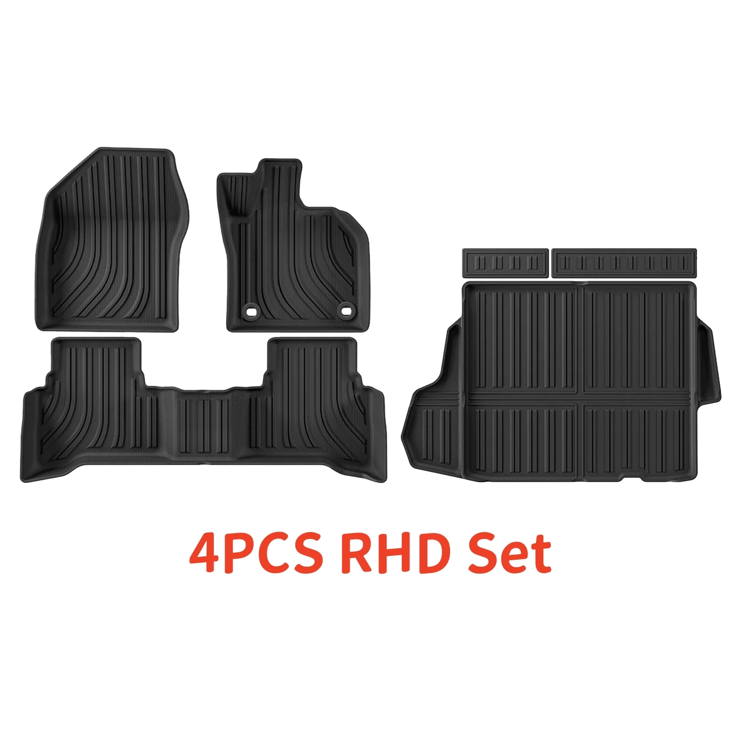 Novline MAT065 Custom Tailored Fit Black Rubber Boot Liner (WITH