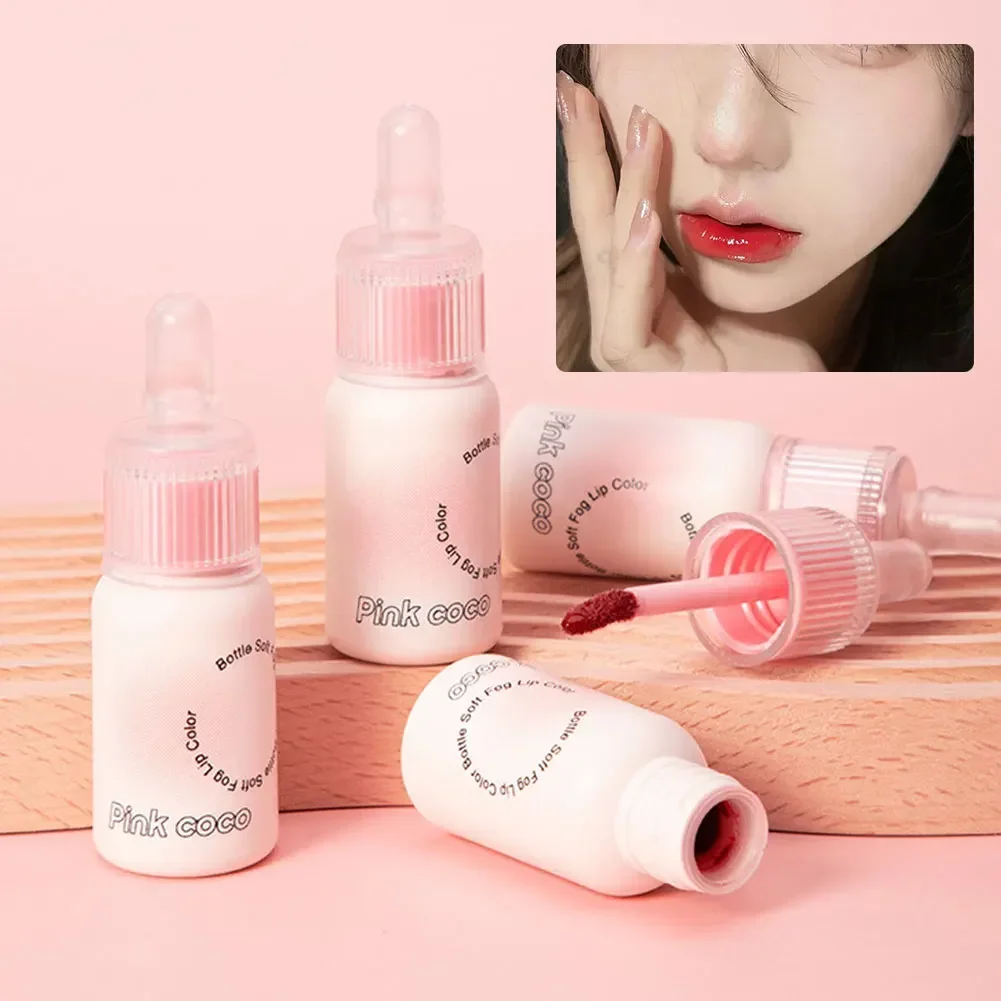 Small Bottle Mirror Lip Glaze Water Light Glass DuDu Lip Gloss Parity Show Ginkgo Frozen Lip Lipstick Lip Makeup Korean Cosmetic 4