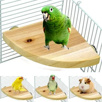 Wood Platform Shelf Stand 2