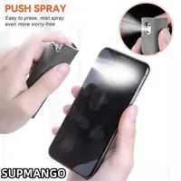 Q2 Microfiber Screen Cleaner Spray Bottle Set Mobile Phone Ipad Computer Microfiber Cloth Wipe Iphone Cleaning Glasses Wipes 2