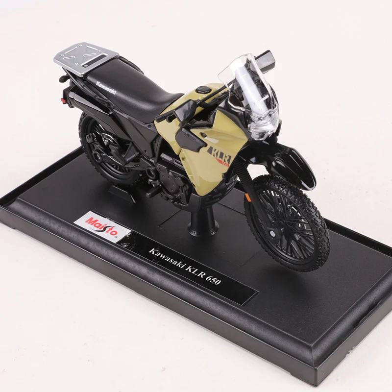 Maisto 1:18 Kawasaki KLR 650 Motorcycle Car Simulation Alloy Car Model