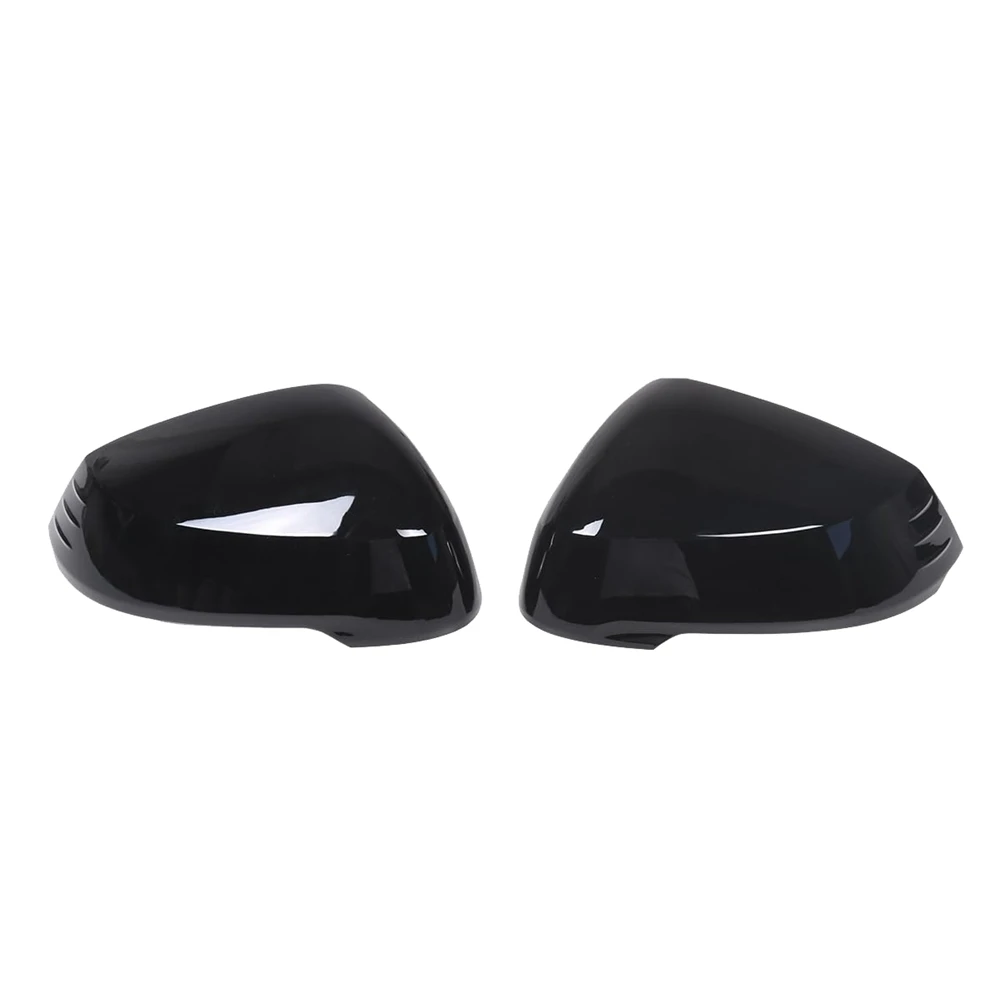 For BMW X1 U11 2023 2024 Car Exterior Rearview Mirror Decorative Cover Trim Sticker Replacement Accessories - ABS Black 1