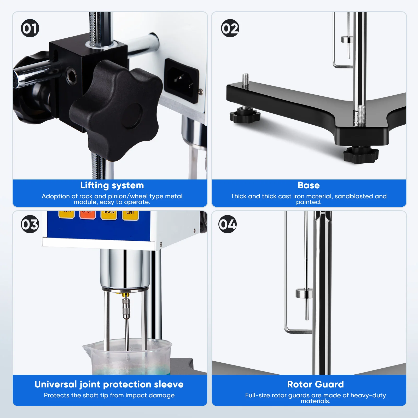 디지털 센서 점도계 실험실 테스트 장비, 회전식 점도계 오일 접착제 점도 계량기 측정 장치
