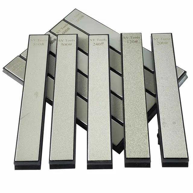 Pierre à aiguiser en diamant pour couteaux de maison et d'extérieur, lames aiguisées rapidement et facilement pour aiguiseur de couteaux Apex Ruixin Pro, 1 pièce 1