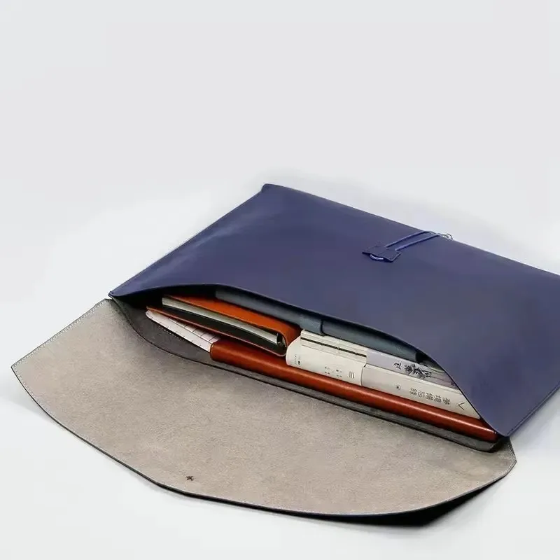 A3PU 파일가방, 비즈니스 가죽 서류가방, 방수, 대용량 데이터 저장가방, 휴대용가방