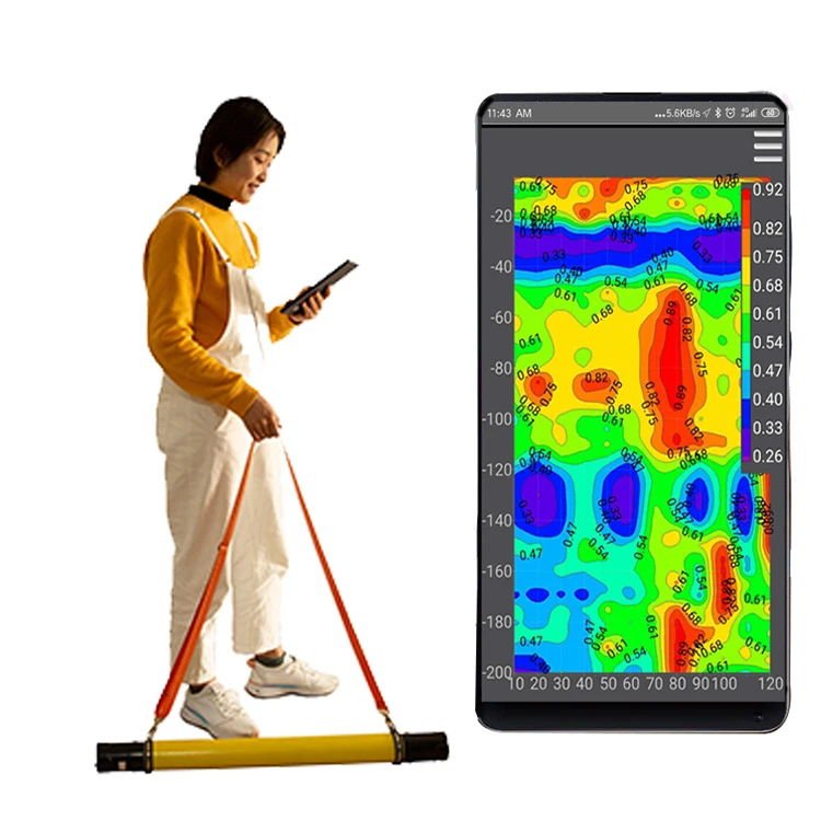 

China manufacturer instrument for the detection equipment of water ground automatic mapping 3D Image