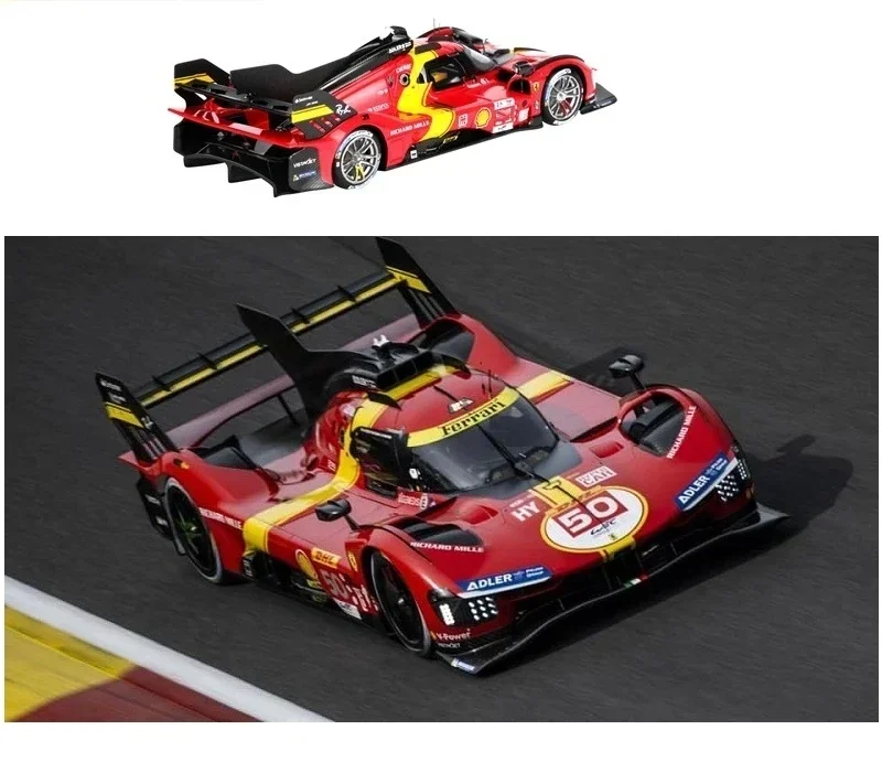 

FINE MODEL 1:64 499P NO.50 / NO.51 2023 Le Mans racing car Resin Model Car