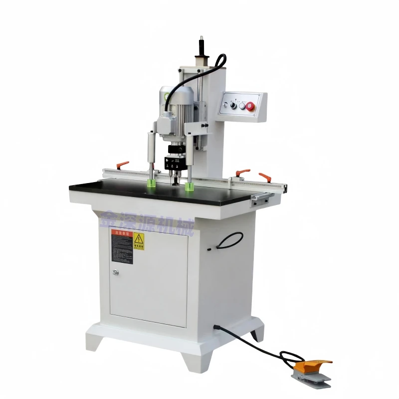 Woodworking door panels 3-in-1 dust-free hinge drilling machine vertical and horizontal drilling, hinge opening machine