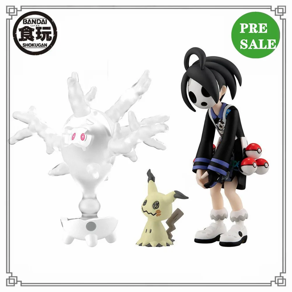 Anime Figure Pokemon Scale World Allister Cursola Mimikyu Action Figure Originale Pvc Galar Region Toys For Children Collector