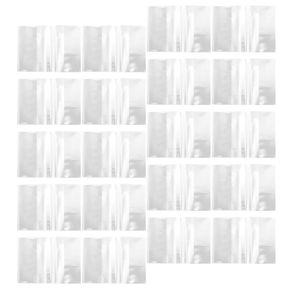 

20pcs Clear Book Cover Soft Cover Book Protection Cover A5 Book Cover