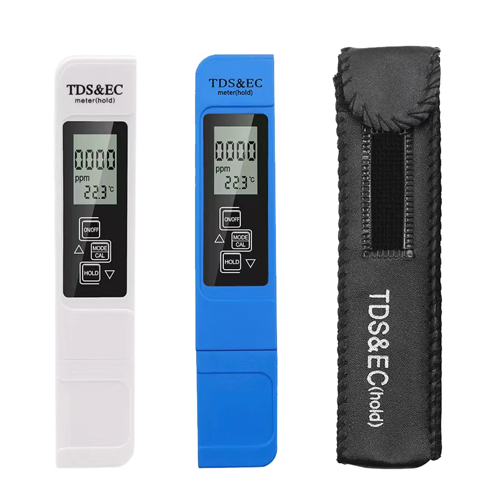

3-in-1 Digital TDS EC TEMP Meter Multi-functional High-precision Household Water Quality Tester Purity Filter Pen 0-9990ppm