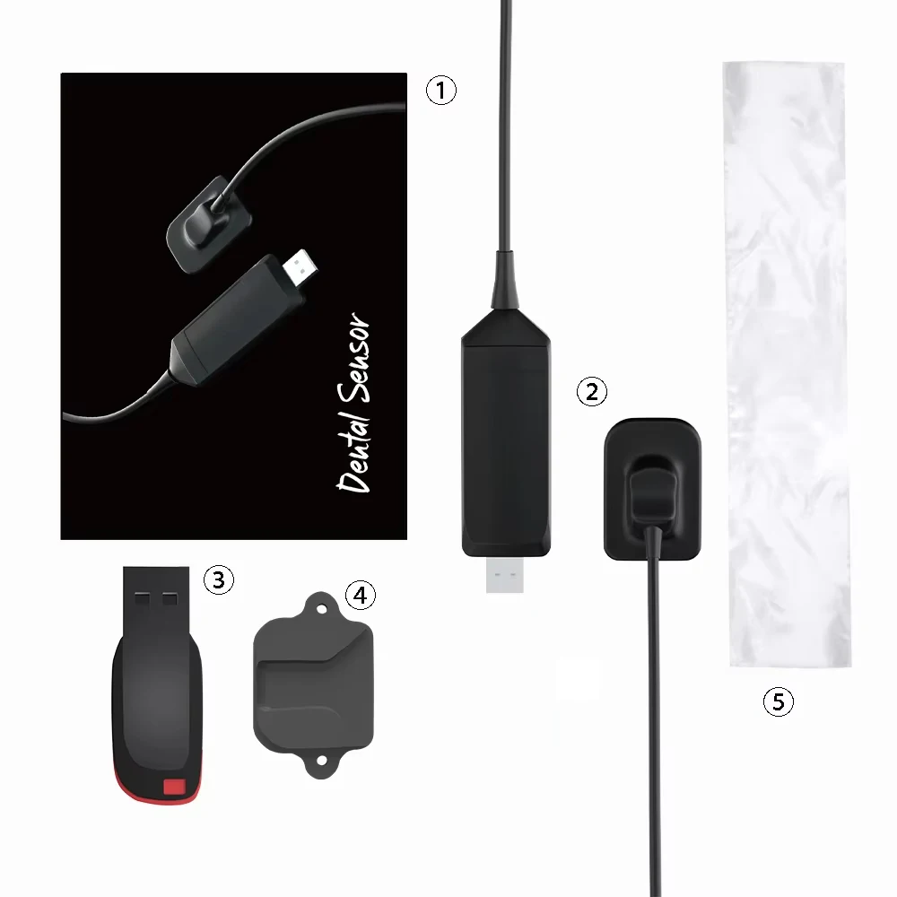 Dental Sensor R1 DynImage X-ray Sensor fast transmission Digital Intraoral System Intra-Oral Include Software 3m Cable R1 6