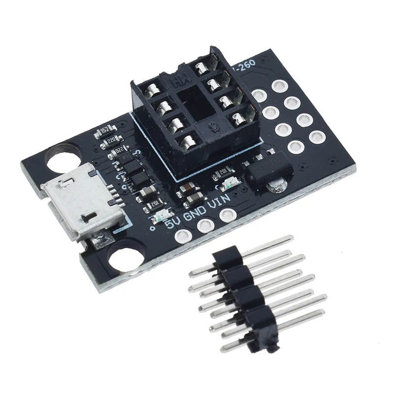 Pluggable-ATTINY-Development-Programming-Bare-Board-ATtiny13A-ATtiny25 ...