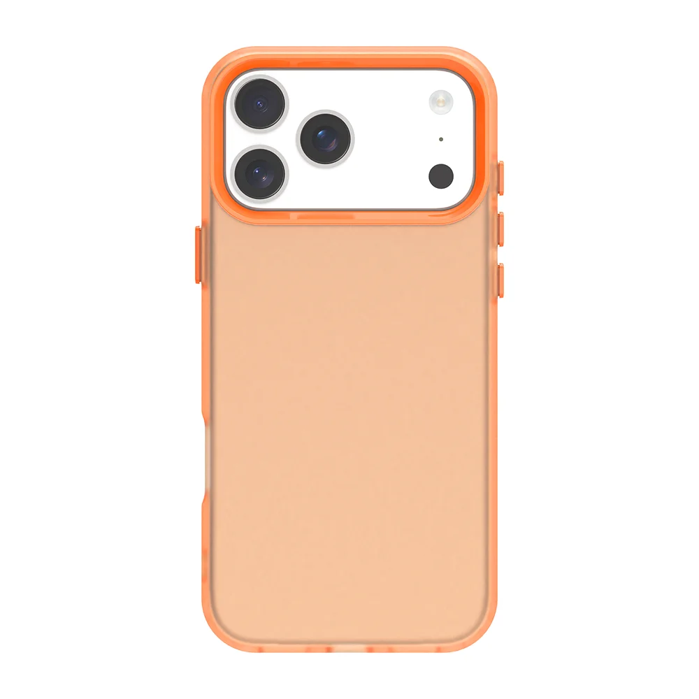 Sleek Solid Color Shock-Resistant Protective Phone Case