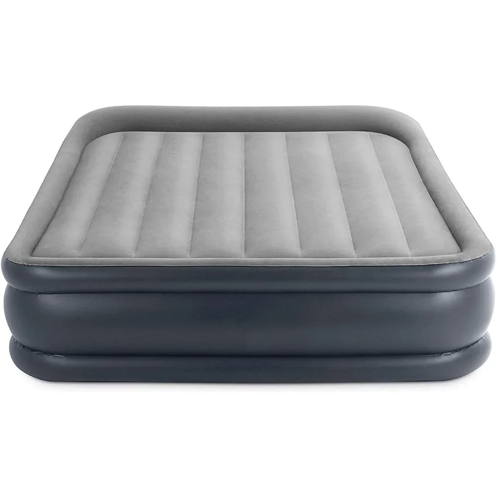 

Dura-Beam Series Pillow Rest Raised Air Mattress with Internal Pump,Camp Sleeping Gears