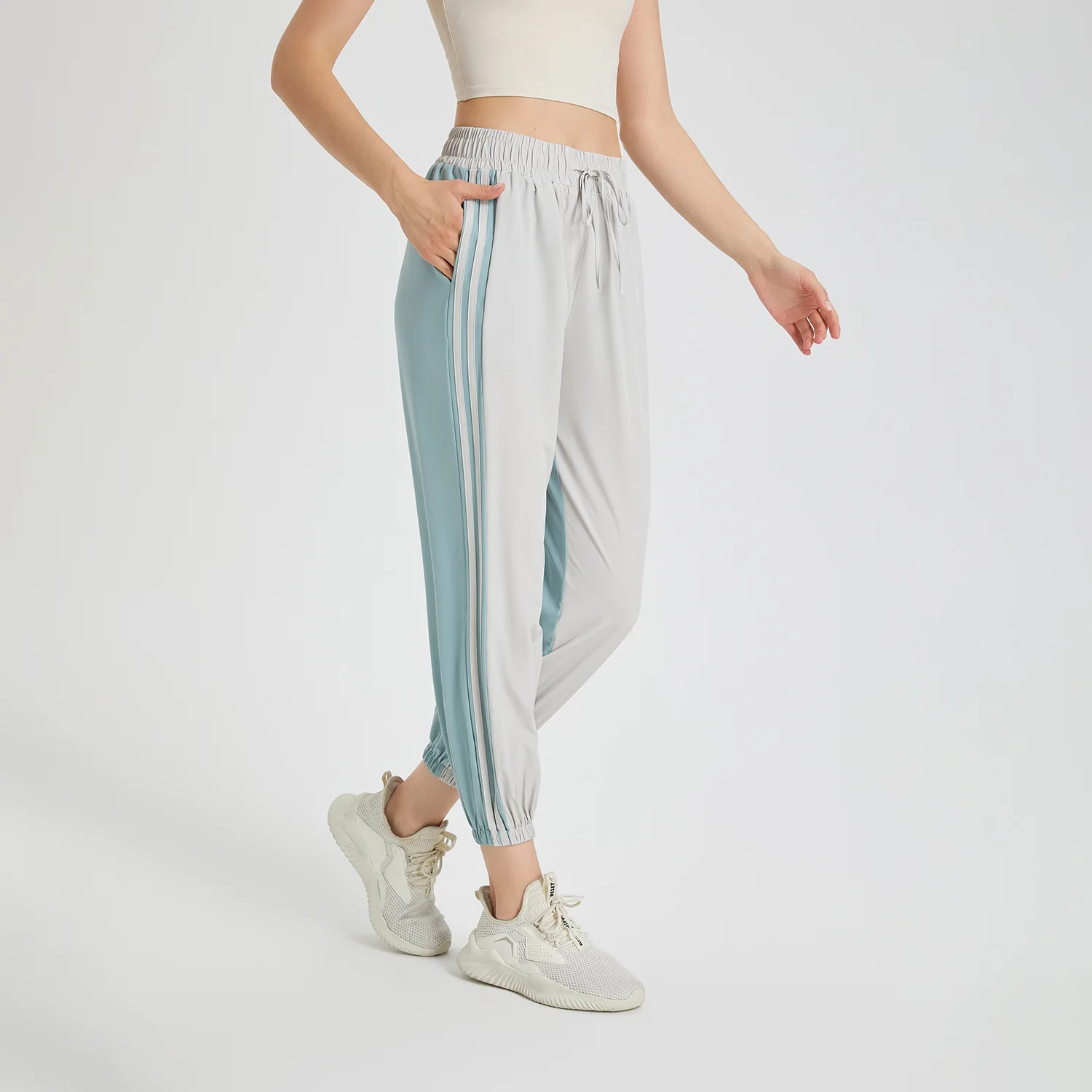 High Waisted Yoga Joggers For Women Loose Fit Gym And Outdoor Workout  Clothes H1221 From Mengyang10, $18.74 | DHgate.Com