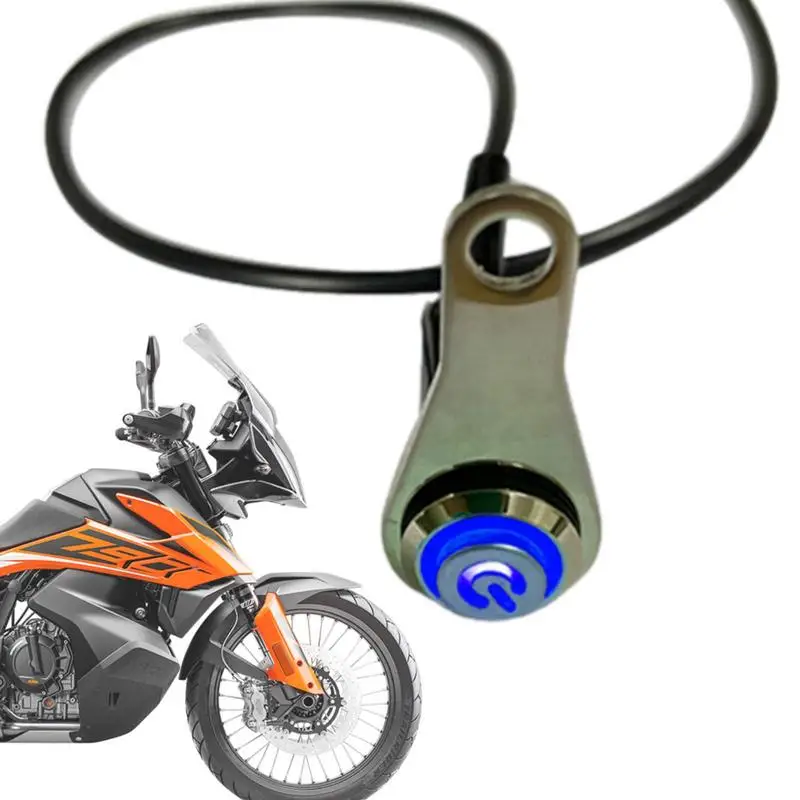 

Motorcycle Light Switch Multi Function Stainless Steel Fog Light ON Off Button Waterproof Button Switch For Motorcycle Accessory