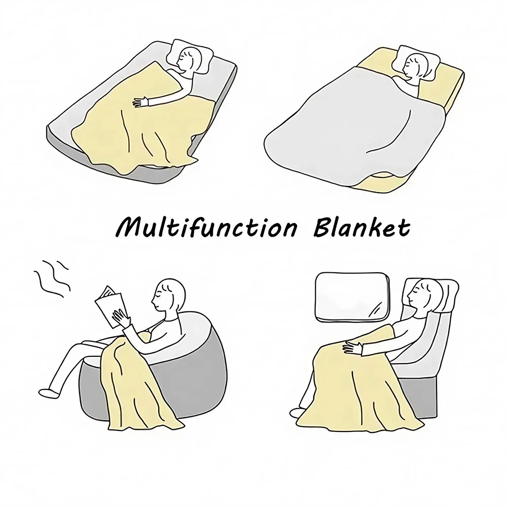 Milk Mocha Bear Luxury Throw Blanket 150x200 Soft Blanket for Sofa Decoration Bed Blankets for Adults Custom Blankets and Throws 4