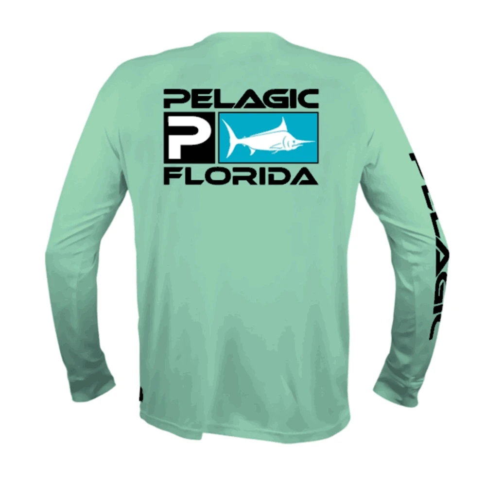 

Pelagic Gear Fishing Clothing Men's Vented Long Sleeve Uv Protection Sweatshirt Breathable Tops Summer Fishing Shirts Camisa