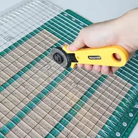 U-VBN-Sewing Ruler Fabric Cutting Ruler Quilting Supplies Tools Sewing Supplies Fabric Cutter Patchwork Template DIY 6 Inch 2