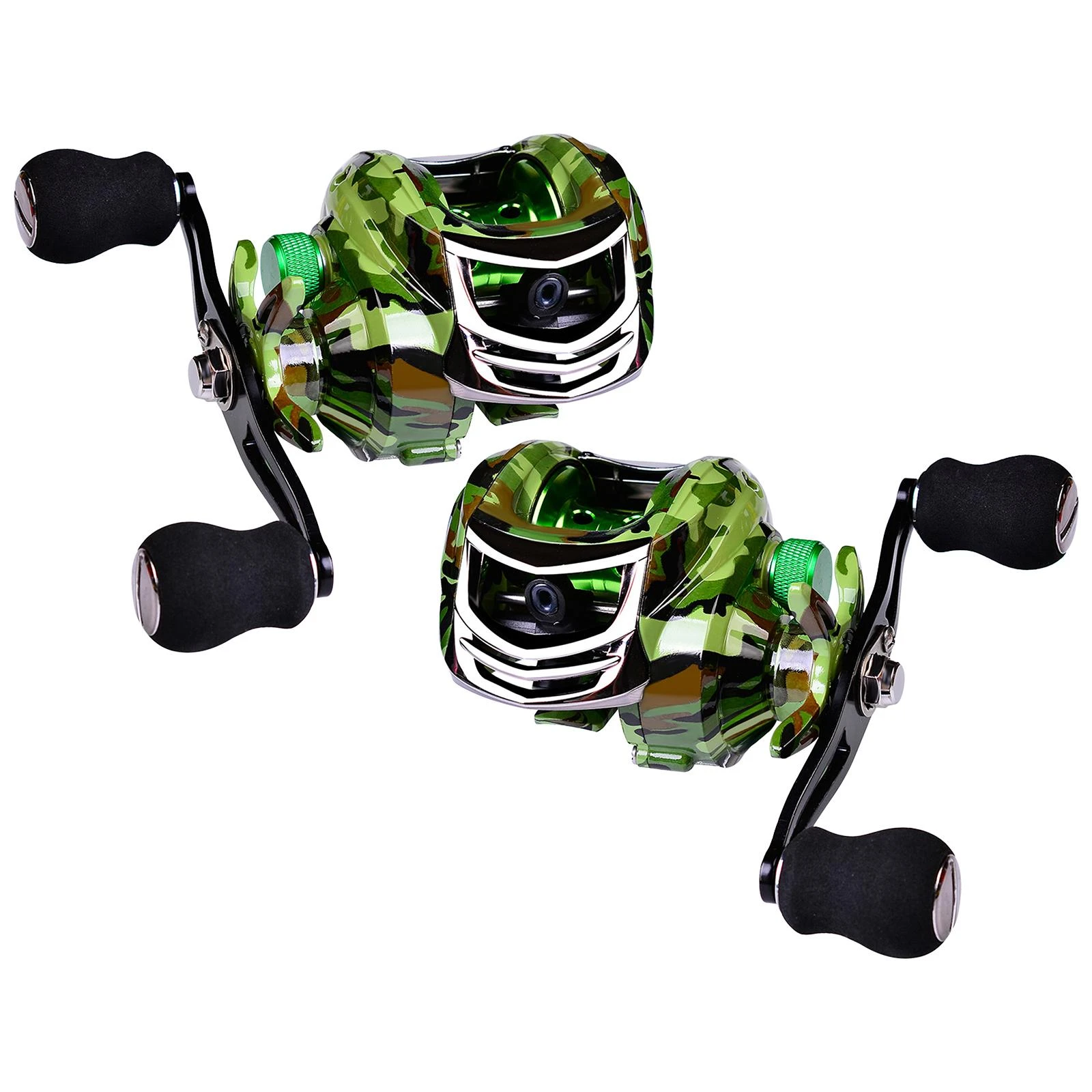 Baitcasting Reels 721 Baitcaster Fishing Reel 18+1 Bb For Catfish