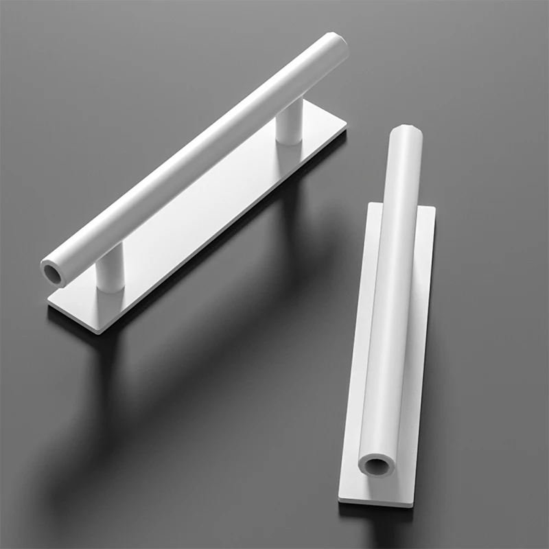1pc Self-Adhesive Cabinet Handles Punch-Free Wardrobe Door Drawer Knobs Hardware Pulls Bar Handle Cabinet Handles Door Handles