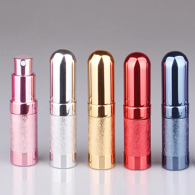 6 Ml Hordozható Mini Újratölthető Parfümös Palack Permetező Illatú Szivattyú Üres Kozmetikai Tartályok Porlasztó Az Utazási Szerszámhoz - Image 2