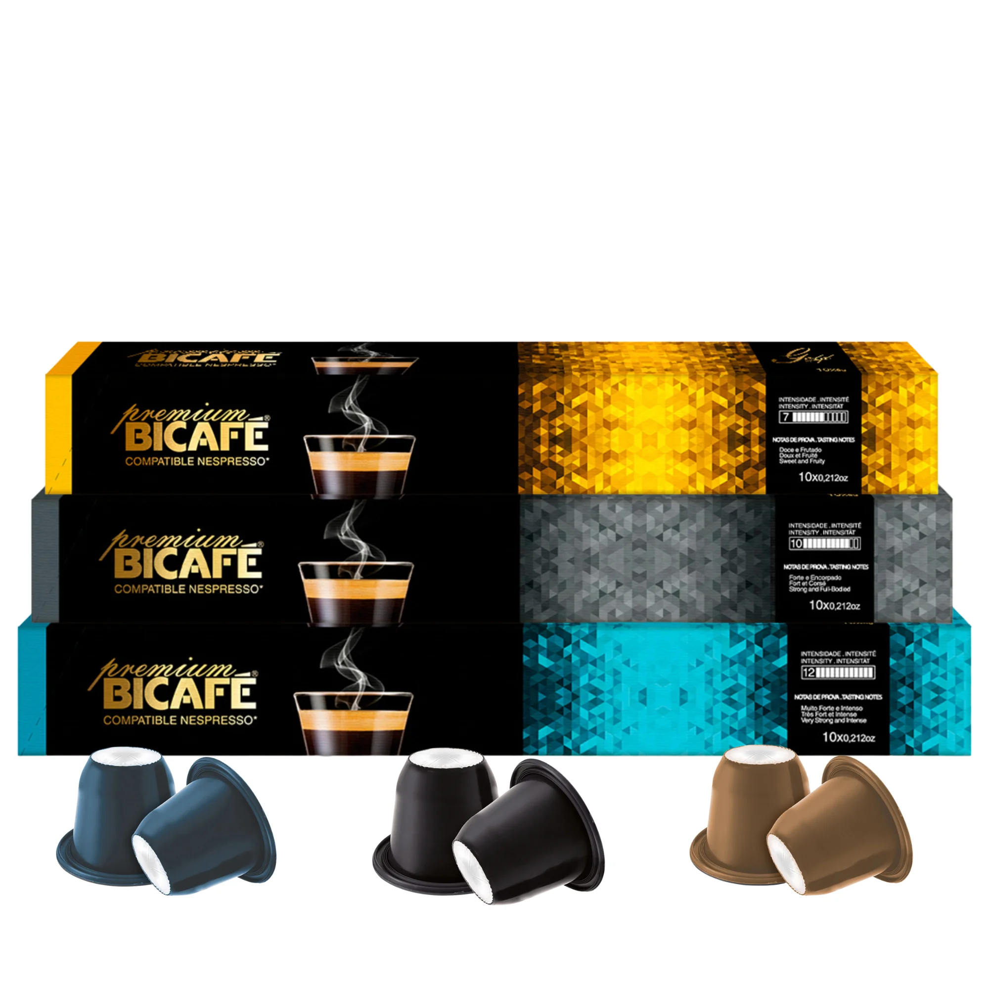 Kit 30 Cápsulas Café Bicafé Premium P/ Máquinas Nespresso*