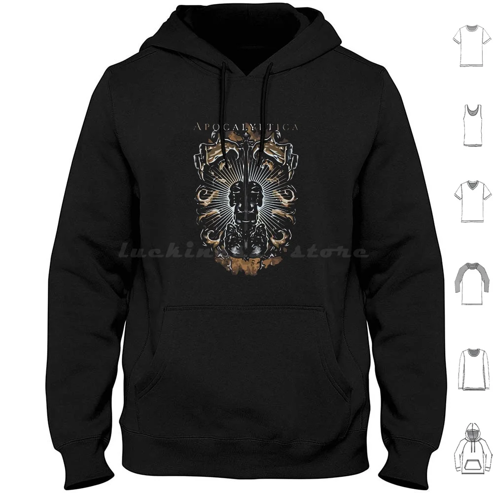 

Wetengengelu Sticker Hoodies Long Sleeve Wetengengelu