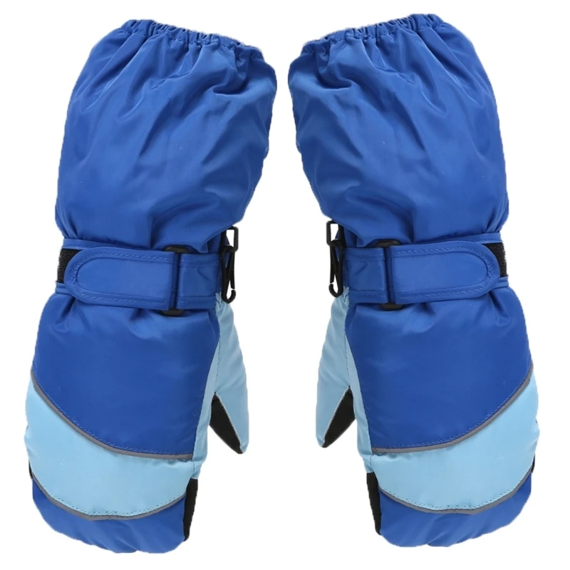 Breathable Sports Gloves Non-slip Kids Fingerless Mittens for 4-8T Boys & Girls