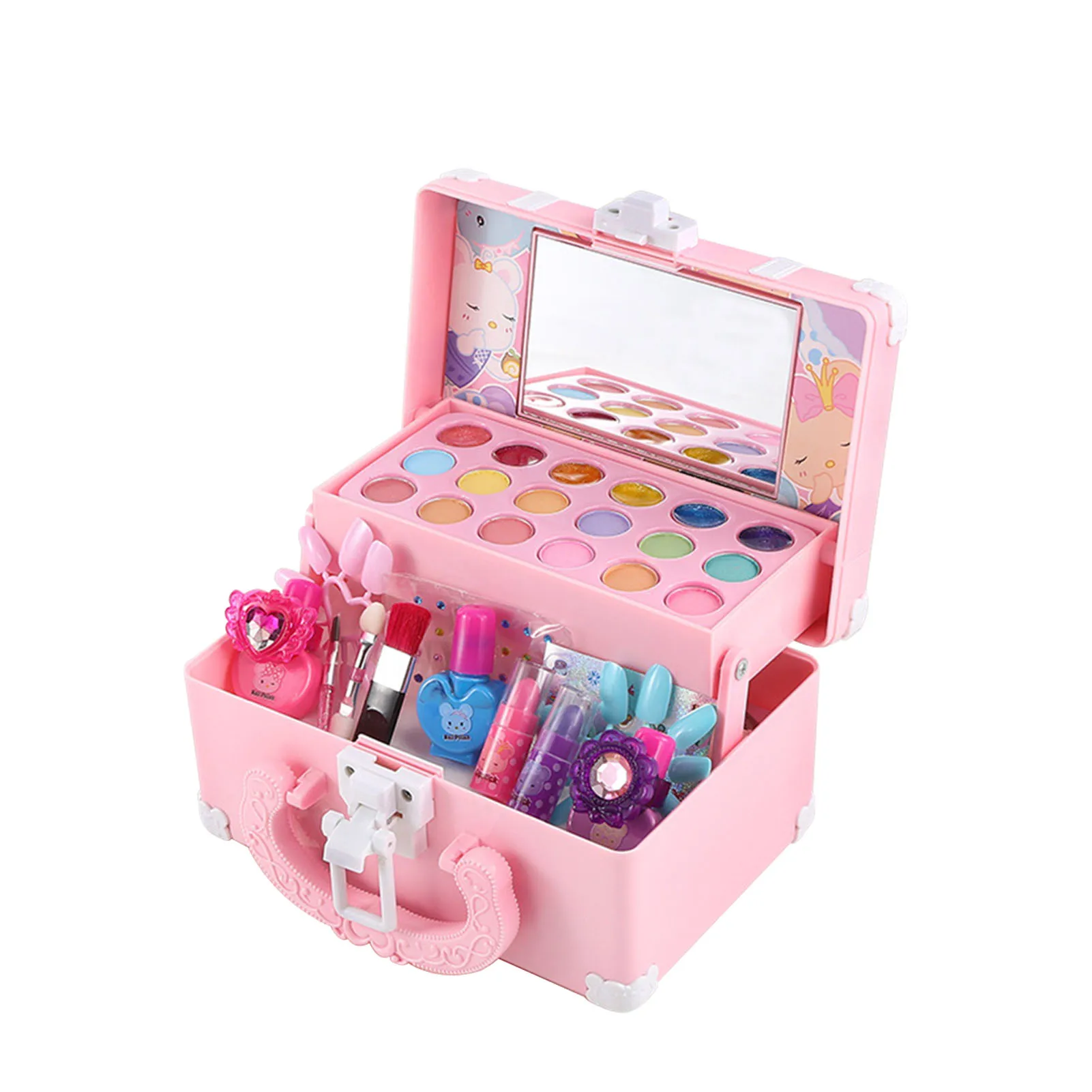 Kids Makeup for Girls, Girls Makeup Set for 3-12 Year Old Kids Toddlers  Girls Toys - AliExpress