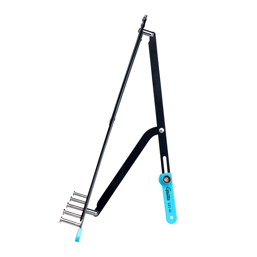 Guitto Series GSS-02 Music Sheet Stand Foldable Stainless Steel Frame 65°- 80° A