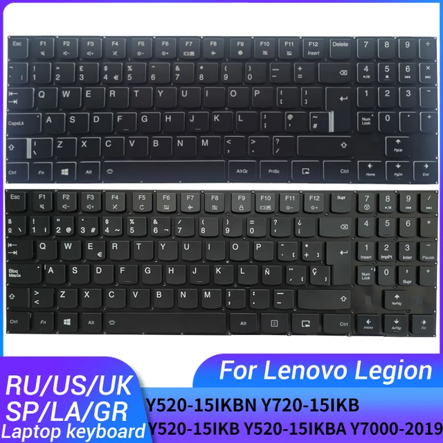 Lenovo Legion Y520 Change Keyboard Lights | Lenovo Legion Y520 Keyboard Backlit - Replacement -