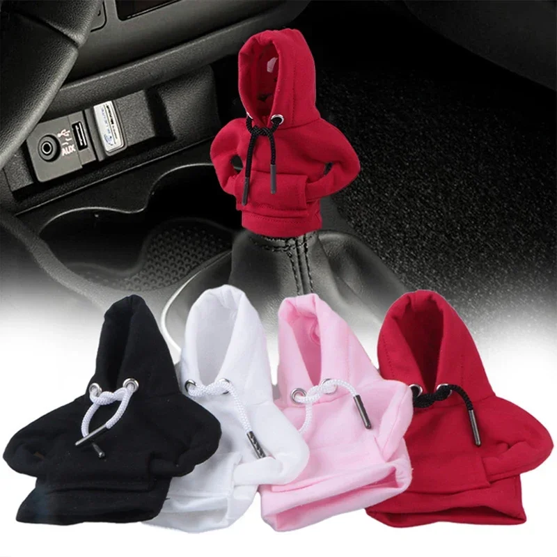 Car Shift Lever Handle Kit Gear Shift Cover Interior Accessories