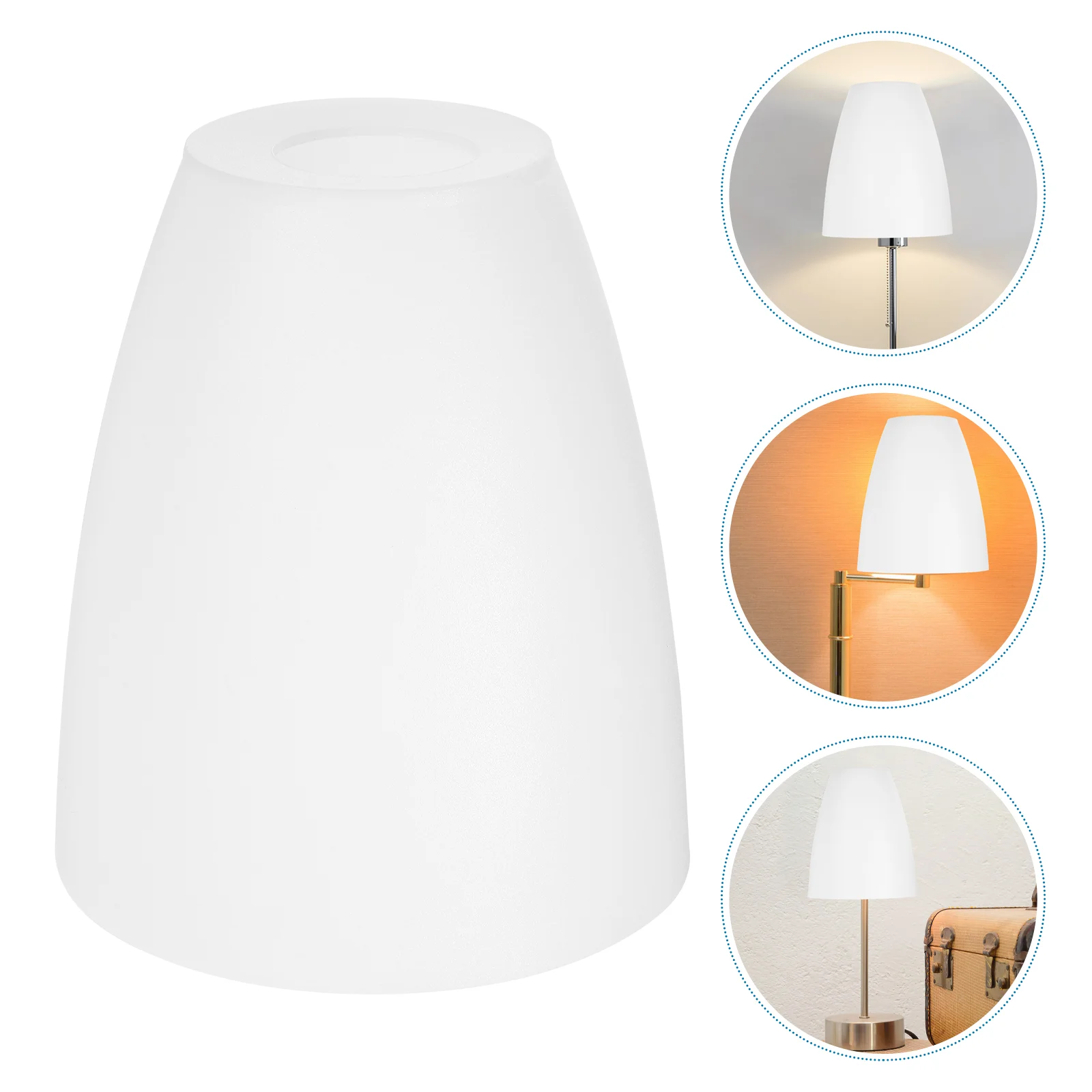 

Flat Head Simple Household Home Lampshade Light Cover Table Lamp Shade Desk Lamp Cover Lamp Accessory Screen Shades for