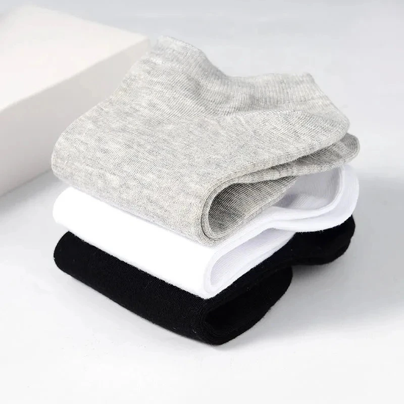 Mens Socks Boat Breathable Ankle 5pairs