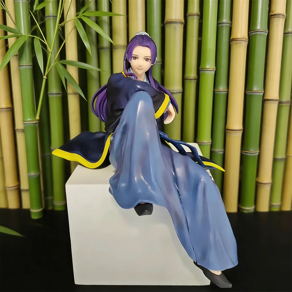 2026 The Apothecary Diaries Jinshi Sitzende Pose Anime-Figur PVC-Modell Spielzeug Desktop-Ornament Sammlerstück Geschenk für Anime-Fans