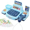 Cash Register Toy Simulation Supermarket Cash Register Toys Set With Lighting Sound Effects Calculation Checkout Early Education 6