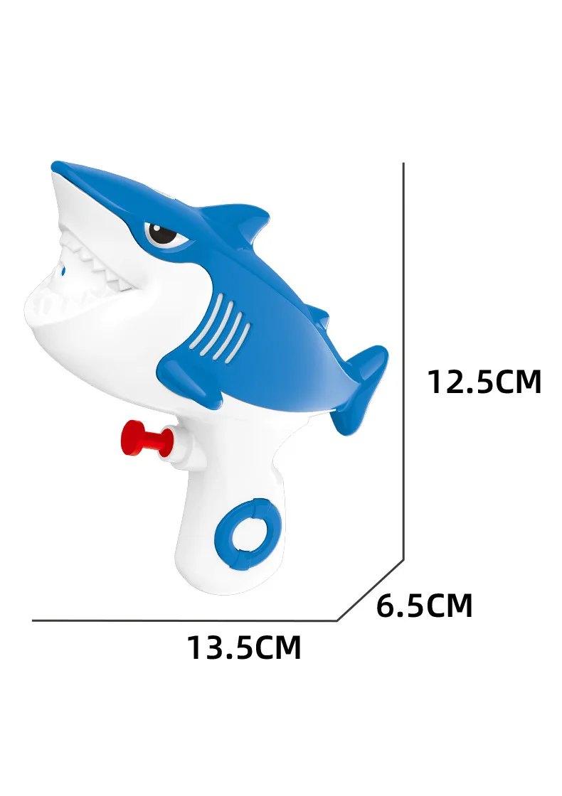 Children's Water Sports Summer Toys Portable Shark Cartoon Water Gun Outdoor Beach Swimming Pool Children Gifts 6