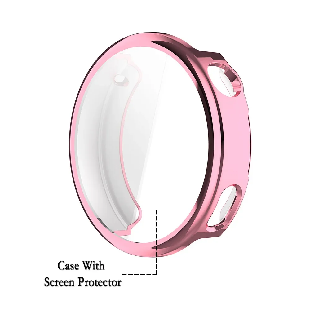 Enhanced Soft TPU Smart Watch Case - Full Coverage Protective Shell