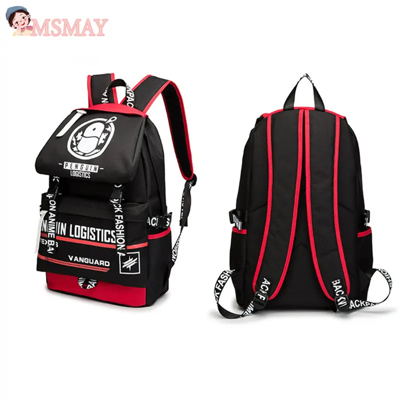 MsMay Game Arknights Texas Amiya Cosplay Bag Backpack Zipper Large-capacity Outdoor Travel Backpack Student School Shoulder Bag