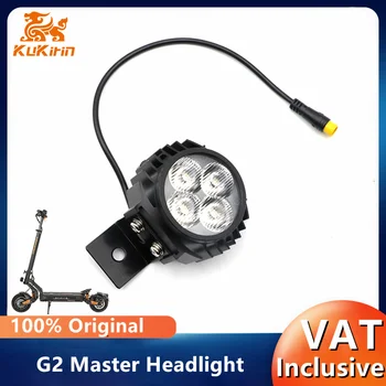 Faro originale per Kukirin G2 Master Smart Scooter elettrico manubrio lampada testa anteriore LED Light Kickscooter accessori