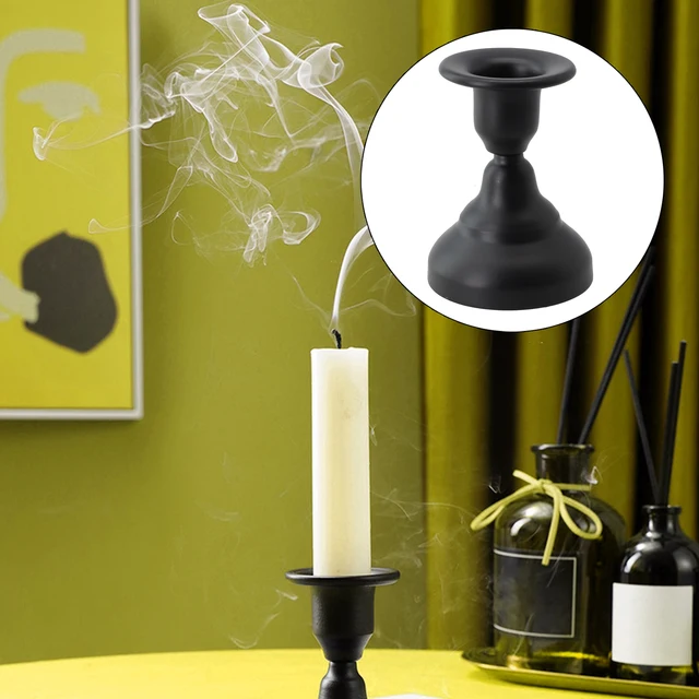 Vintage Metal Candlestick Candle Holders Pillar Iron Art Candlestick For Wedding Party Decor Mini Retro Candle Stick Stand 6
