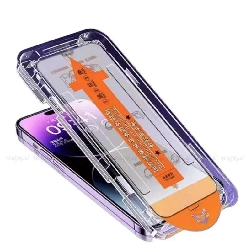 Premium Tempered Glass Screen Protector with 9H Hardness and Full Dust-Free Coverage
