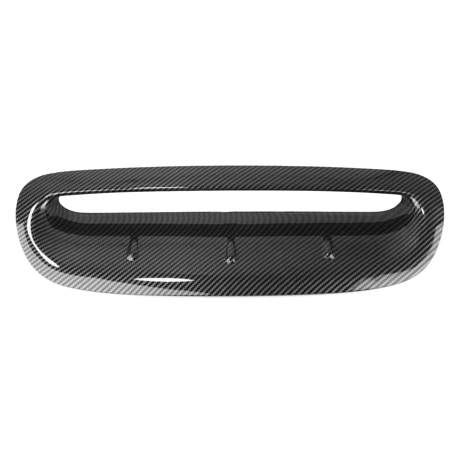 Engine Cover Bonnet Carbon Fiber Look Front Air Hood Scoop Vent Outlet For Mini Cooper S R53 R50 2002-2006