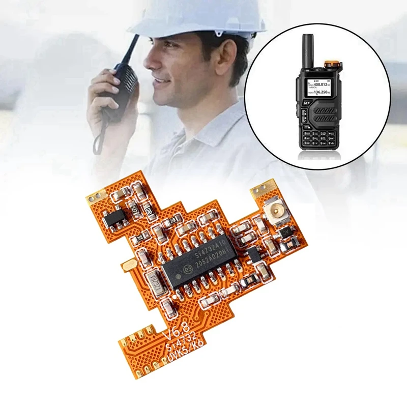SI4732 V6.8 FPC 모듈 + Quansheng UVK5 K6 단파 풀 밴드/단일 측면 대역 수신 용 2M 확장 칩