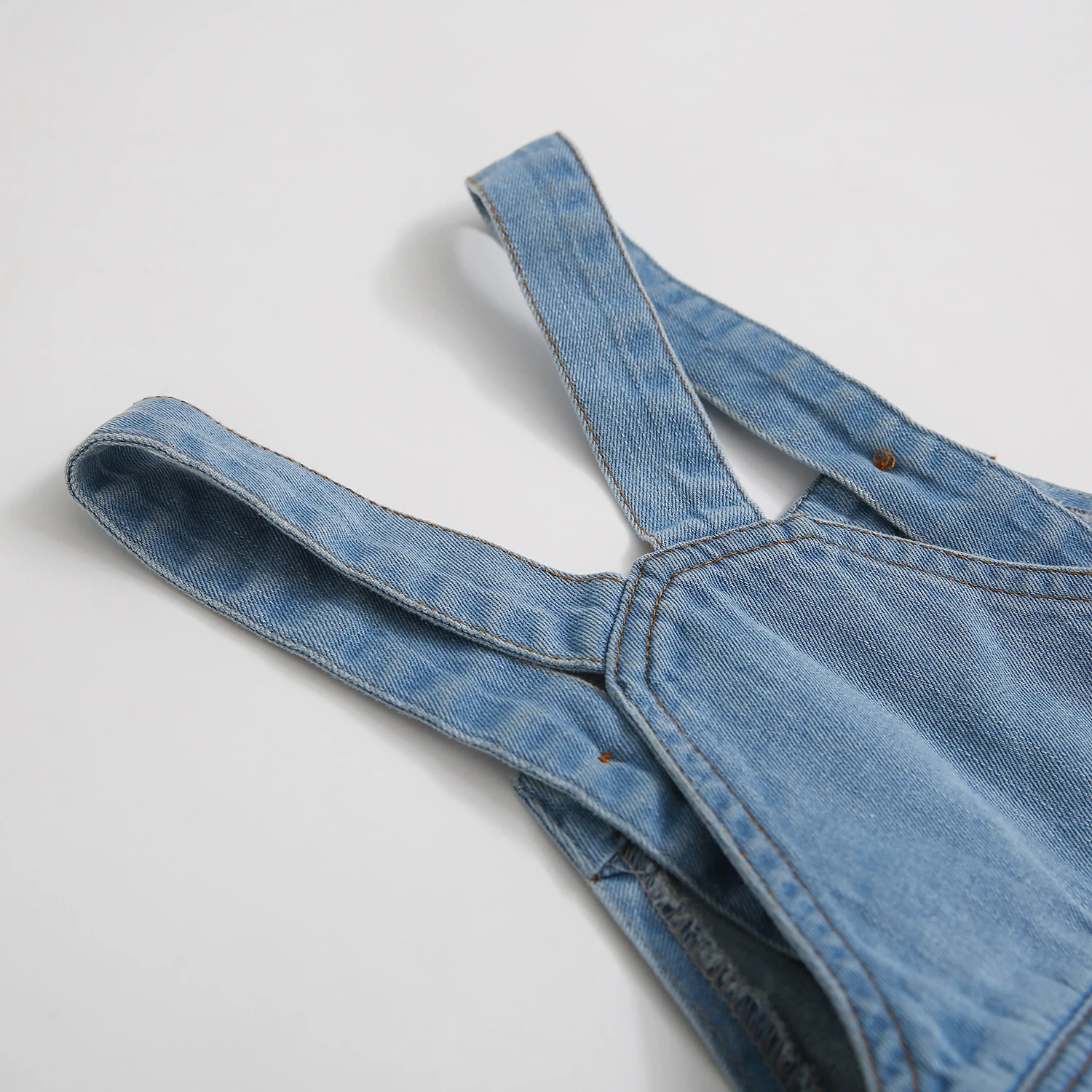 KIDSCOOL SPACE Baby Boy Jean Overalls,Toddler Summer Denim Shortall,Blue