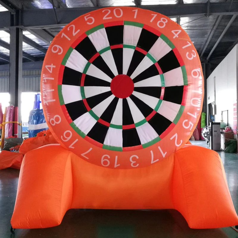 

Giant darts games soccer football kick- target inflatable outdoor games Oxford cloth good quality factory direct